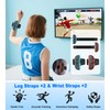 【16 in 1セット】2025年新登場！Switch2 Sports(ニンテンドースイッチスポーツ)アクセサリバンドル 体感ゲーム対応 対戦実装 没入感体験 体感スポーツ対応 Joy-Conグリップ用アクセサリ