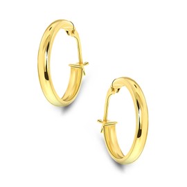 Miore Earrings Women Hoops Yellow Gold 9 Kt / 375