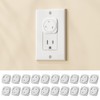 EUDEMON 20 Pack Baby Safety Plug Socket Covers, Childproof US