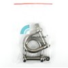 DAUMLINK® Aisi 316 Stainless Steel Wide D-Shackles for Connecting Chains