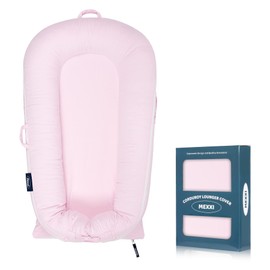 Corduroy Baby Nest Cover for Dockatot Deluxe+ Docks | MEXXI Hypoallergenic Cotton Newbon Lounger Cover (Cover Only) (Pink)