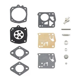 Carburettor Diaphragm Kit Gasket for Tillotson RK-23HS RK-17HS for Stihl TS50 TS400 TS460 TS510 TS760 TS700 TS800 040 041AV 041FB 041G 045 056 056AV 075 08 4 088 MS880 S10 for Wacker Dolmar Poulan