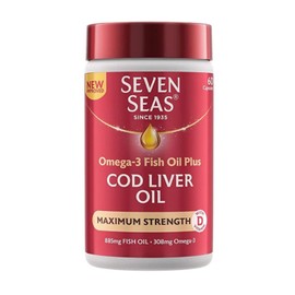 Seven Seas Seven Seas Cod Liver Oil Maximum Strength 60s