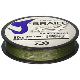 Daiwa LINEA J-BRAID X4 80/300 DARK GREEN