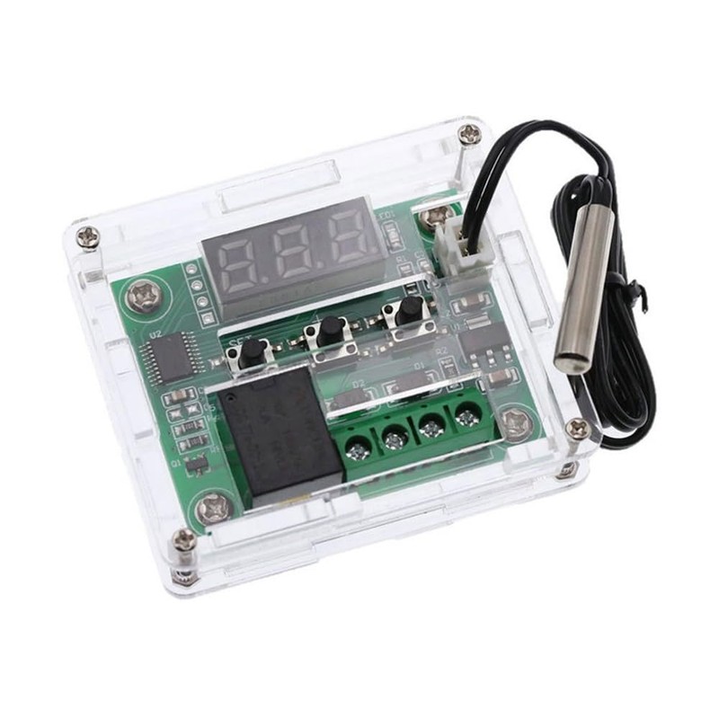 1Pcs 12V DC Digital Temperature Controller Board, Digital Thermostat -50-110°C