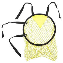 1 Piece Yellow Football Goal Net, Football Training Aid Net, Portable Football Target Net, Accuracy Training Equipment, Corner Kick Shooting Target for Kids (45*60cm)