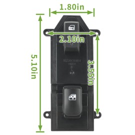 partszen 935702B000 93575-2B000S4 Front Passenger Side Window Sub Switch Fit for Hyundai Santa Fe 2.4L 2.7L 3.3L 3.5L 4-Door 2007-2012