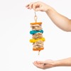 Java Banana Stack Large Nibble Toy Approx. 8 x 6
