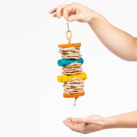 Java Banana Stack Large Nibble Toy Approx. 8 x 6 x 22 cm