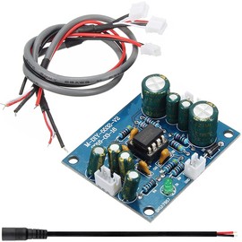 Youmile NE5532 OP AMP HiFi Preamplifier Signal Amplification Board DC12V-35V NE5532 Preamplifier with 28awg cable DC female cable for Bluetooth Pre-amp