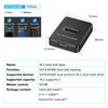 SHUBEIEUMI M.2 NVMe Enclosure, 10 Gbps M.2 NVMe SSD Hard
