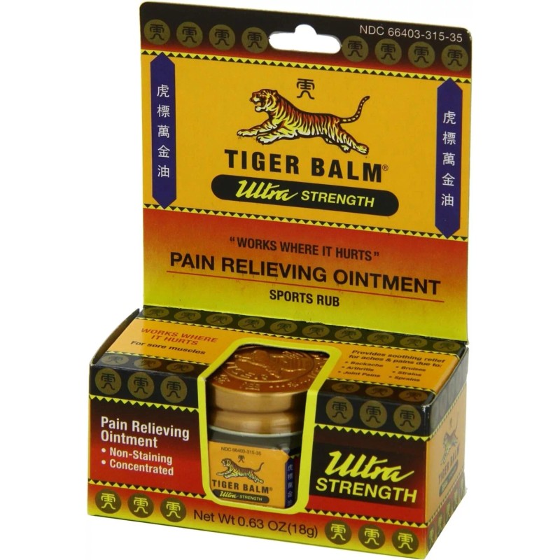 TIGER BALM Ultra OINTMENT EXTRA STRENGTH Works Where It Hurts