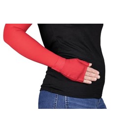 Lymphedivas Red Medical Graduated Compression Gauntlet for Lymphedema (20-30 mmHg Medium)