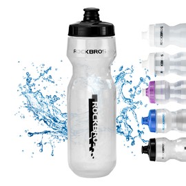 ROCKBROS Bicycle Water Bottle, 750 ml, Large Water Bottle, BPA-Free, Sports Water Bottle for Cycling, Fitness, Hiking