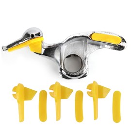 Stainless Steel Tire Changer Mount Demount Duck Head with Protective Pads Smooth for Easy Tire Changing (30mm)