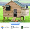 GRUBSFARM Automatic Chicken Coop Door - Programmable with App Timer,