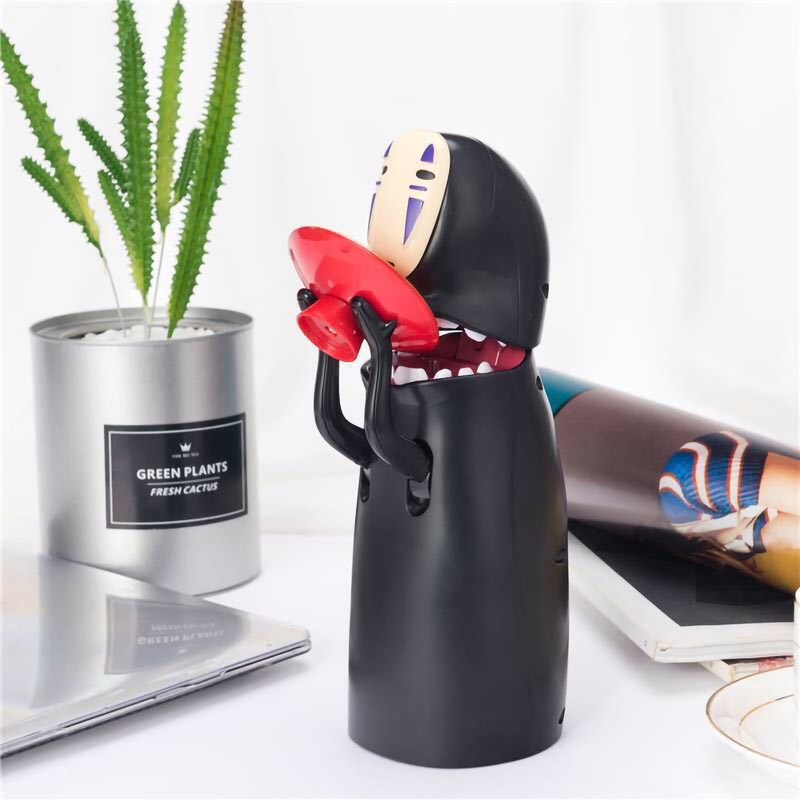 Cartoon Piggy Bank for Kids Anime Doll Cute Shape Coin