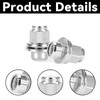 ANBOO 5Pcs Wheel Nuts Set for Jaguar XF XE X-Type