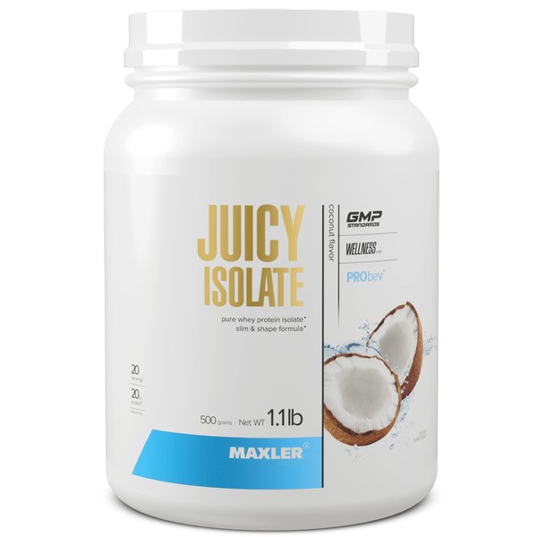 Maxler Juicy Isolate Protein Powder - Clear Whey Isolate -