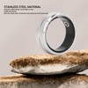 Smart Ring Health Tracker IP68 Waterproof Wearable Pedometer 15 Days