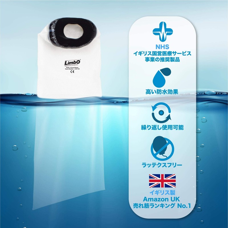LimbO Premium Waterproof Protector Kids Full Arm Cover (Small (16-22