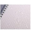 LORJE 1 Pack A5 Spiral Notebook, 80 Sheet Thick Paper,
