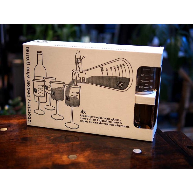 Periodic Tableware Laboratory Beaker Wine Glasses