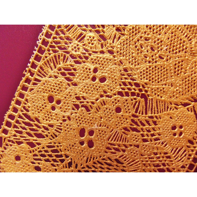 SugarVeil Rose Mantilla Mat - Extra Large