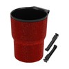 TUCKBOLD Car Trash Can Portable Seat Back Trash Bin Red