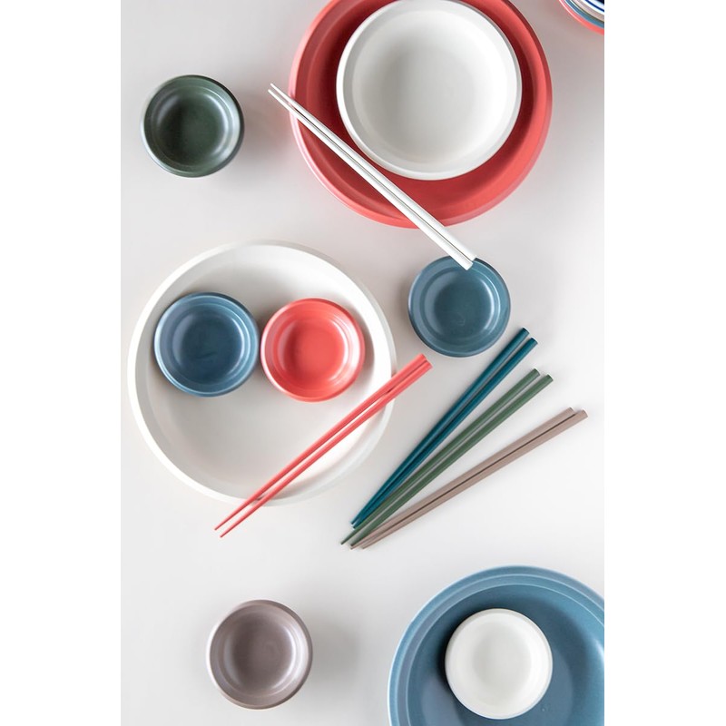 TAMAKI T-957271 Air Stack Ceramic Chopsticks Set of 5 Colors
