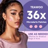 36-Count Microdart Acne Patches, Cute Round-shaped microdart pimple patch