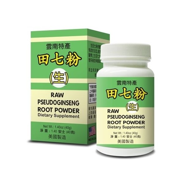 Raw Pseudoginseng Root Powder Supplement Helps Cardiovascular System Made in USA
