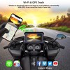 ydi Waterproof Motorcycle Dash Cam with Wireless CarPlay & Android