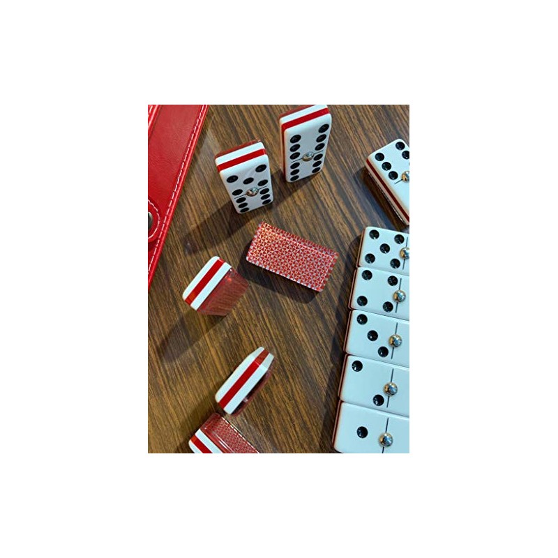 Domino Profesional Baraja Rojo