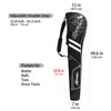 Black Porable Lightweight Waterproof 1cm Thick Padded Pencil Carry Golf