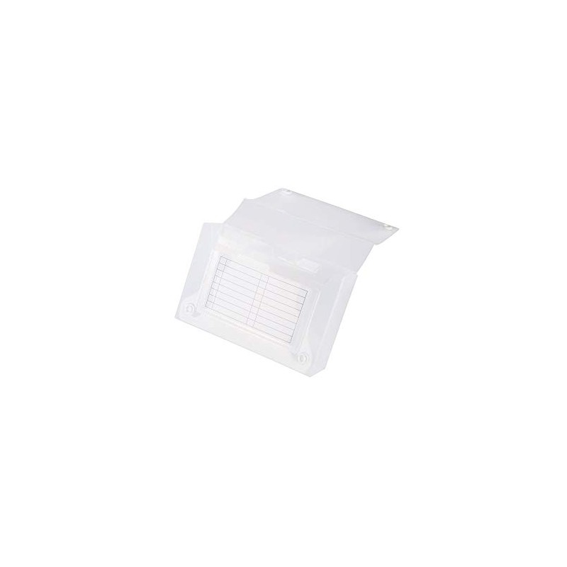 Filexec Products 3 x 5 Inches Index Card Case, Clear,