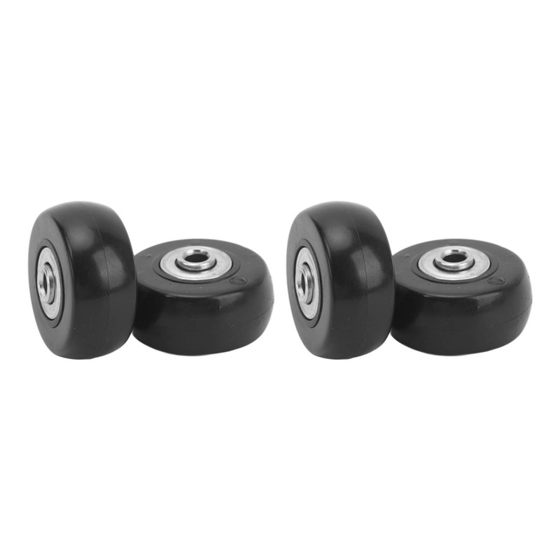 4PCS Suitcase Replacement Wheel PVC and Aluminum Alloy Silent Travel