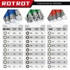 RDTRDT 28-Piece Hex Key Allen Wrench Set, SAE & Metric