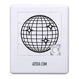 Azeeda 'Disco Ball' Sliding Puzzle (PZ00039073)