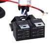 H4 Negative Headlight Relay Conversion Harness High Stability for H6054