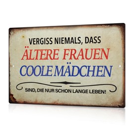 Putuo Decor 1 Piece Metal Tin Sign with Inspirational Quotes Vintage Plaque for Crafts Wall Art Decor Gift for Family Friends Coworkers Women 7.9 x 11.8 Inches