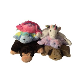 Weighted Lap Pad Pillow Pet, weighted buddy with 4 lbs, Plush Lap Pad, unicorn, Troll, seal, reindeer, alien or dog