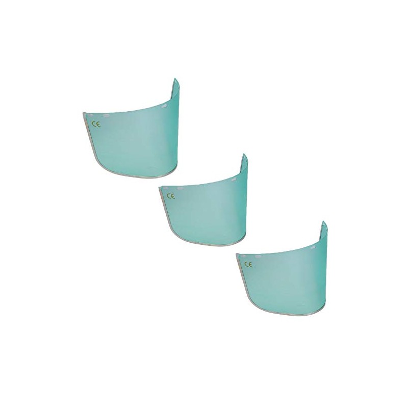 Clear Polycarbonate Safety Helmet Visor Lens 8" x 12" Face