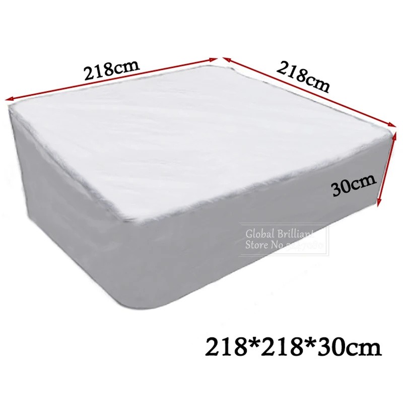 210D Oxford Square Hot Tub Cover, 78.7 x 78.7 x