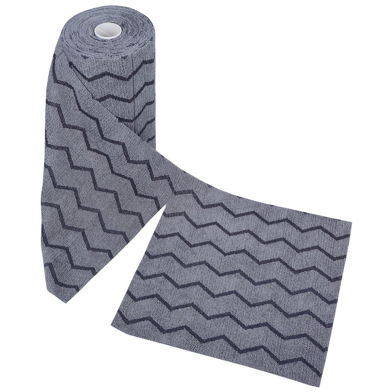 Microfiber Cleaning Cloths Roll 50-Pack Reusable Paper Towels for Car