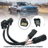 Micarun 2 Pcs Halogen to LED Tail Light Lamp Wiring