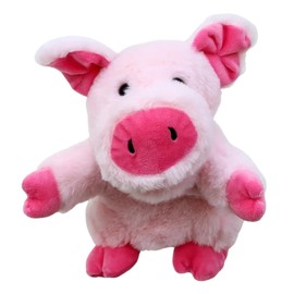 Pig Hand Puppet – Cute & Soft Plush Glove Puppet for Kids – Movable Mouth for Storytelling, Role Play & Learning