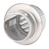 Stainless Steel Air Vent Cap Louvered Vent Cover Round Air