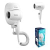 Secadora De Cabello Timco® Hotelera Para Pared Empotrable Ideal Para