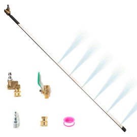 40 Inch Pressure Washer Wand for Car Radiator Cleaning Tools, Car Water Tank Cleaning Wand for Pressure Washer & Pressure Air Pump Flush Radiator Cleaning Wand Power Washer Wand with 6 Nozzle Tips